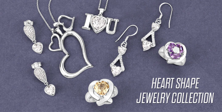 Heart Shape Jewelry Collection