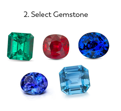 Step 2: Select Gemstone