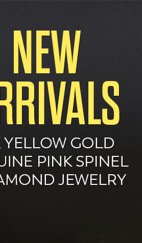 New Arrivals: 18K Yellow Gold Genuine Pink Spinel & Diamond Jewelry
