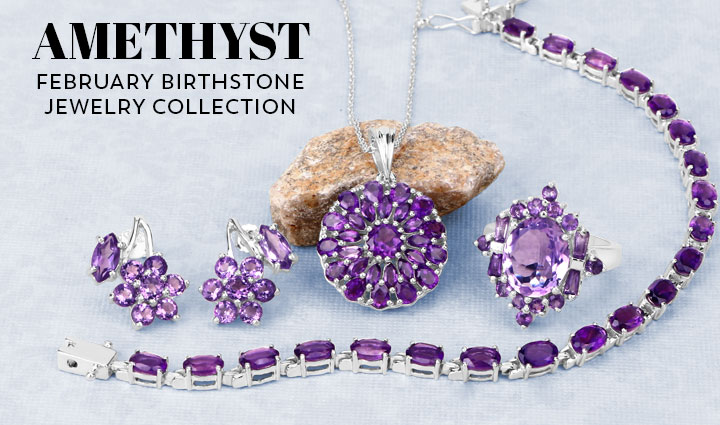 Amethyst February Birthstone Jewelry Collection!