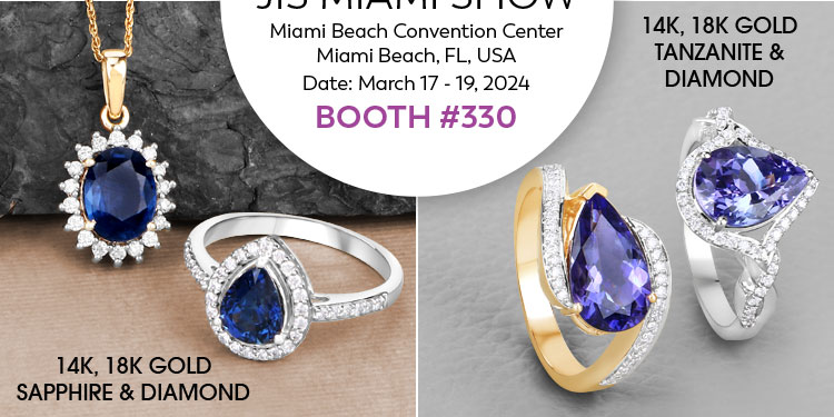 Visit us at the JIS Miami Show, March 17 - 19, 2024 @ Miami Beach Convention Center, Miami Beach, FL | Booth# 330