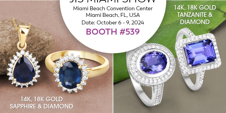 Visit us at the JIS Miami Show, October 6 - 9, 2024 @ Miami Beach Convention Center, Miami Beach, FL | Booth# 539