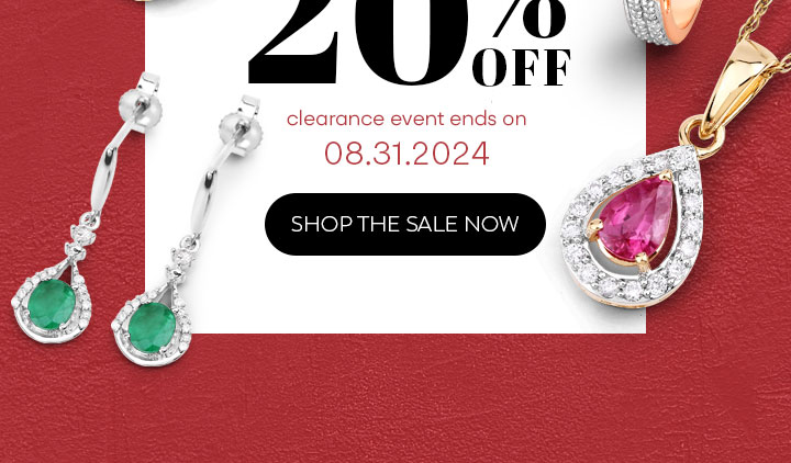 Sitewide Clearance Event. Flat 20% Off! Shop The Sale Now.