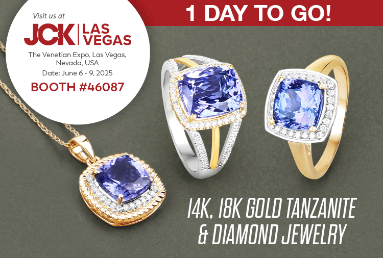 Exclusive Show Only Booth-Wide Sale 20% Off! Visit us at the JCK Las Vegas Show, June 6 - 9, 2025 | Booth# 46087