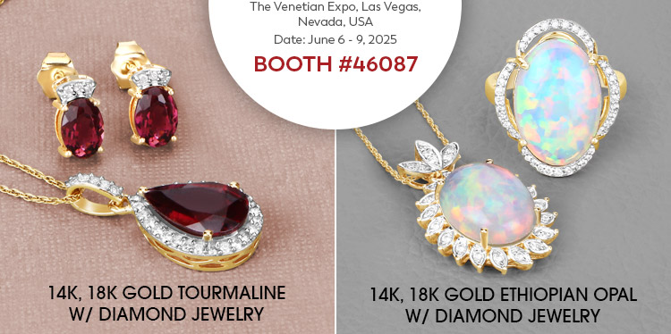 We are @ JCK Las Vegas - Exclusive Show Only Booth-Wide Sale 20% Off! Visit us at the JCK Las Vegas Show, June 6 - 9, 2025 | Booth# 46087
