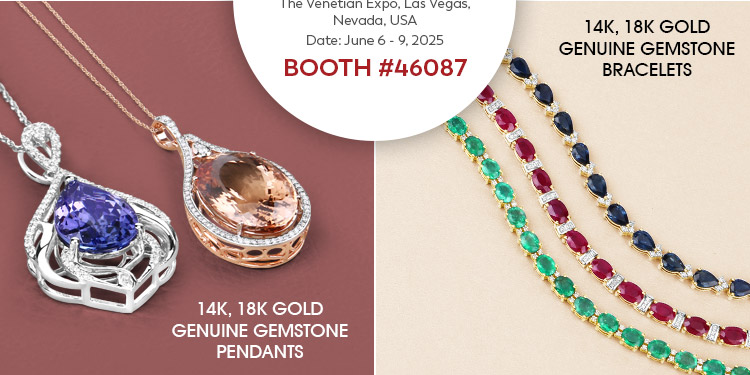 Exclusive Show Only Booth-Wide Sale 20% Off! Visit us at the JCK Las Vegas Show, June 6 - 9, 2025 | Booth# 46087