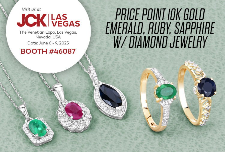 Exclusive Show Only Booth-Wide Sale 20% Off! Visit us at the JCK Las Vegas Show, June 6 - 9, 2025 | Booth# 46087