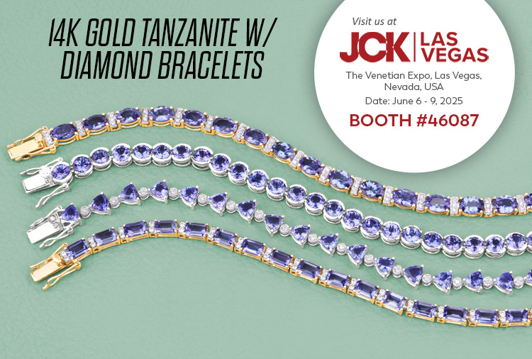 Exclusive Show Only Booth-Wide Sale 20% Off! Visit us at the JCK Las Vegas Show, June 6 - 9, 2025 | Booth# 46087