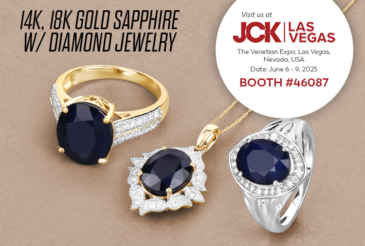 Exclusive Show Only Booth-Wide Sale 20% Off! Visit us at the JCK Las Vegas Show, June 6 - 9, 2025 | Booth# 46087