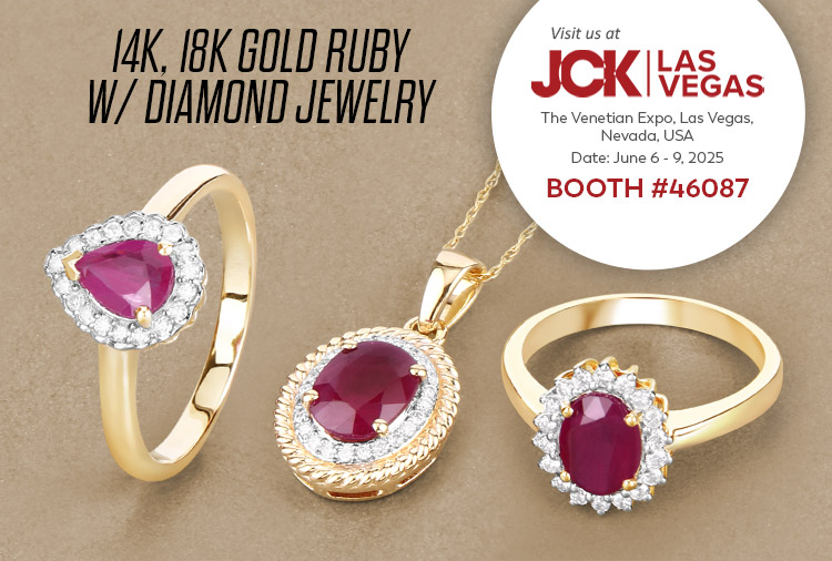 Exclusive Show Only Booth-Wide Sale 20% Off! Visit us at the JCK Las Vegas Show, June 6 - 9, 2025 | Booth# 46087