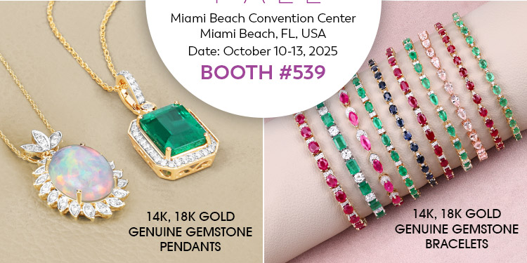 Visit us at the JIS Miami Show, October 10-13, 2025 @ Miami Beach Convention Center, Miami Beach, FL | Booth# 539 (for exclusive show only closeouts)