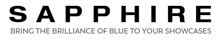 Sapphire: Bring the brilliance of blue to your showcases.