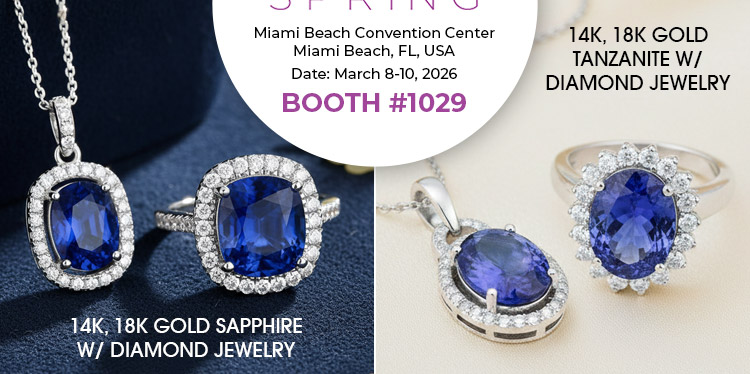 Visit us at the JIS Miami Show, March 8-10, 2026 @ Miami Beach Convention Center, Miami Beach, FL | Booth# 1029 (for exclusive show only closeouts)