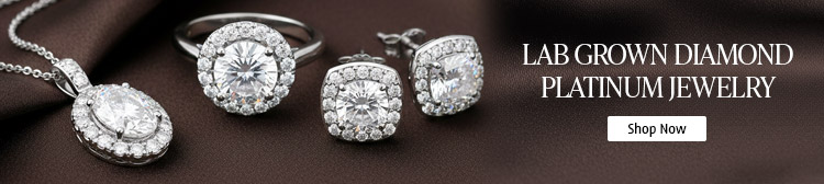 Lab Grown Diamond Platinum Jewelry. Shop Now